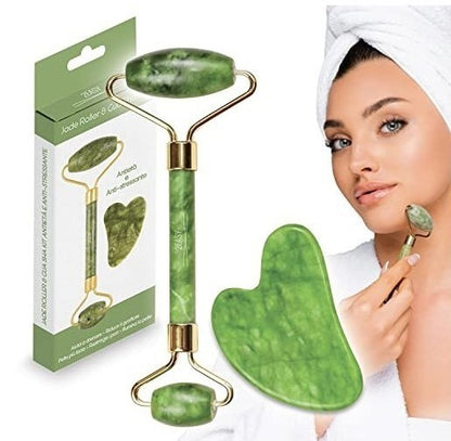 Pack Facial Roller Jade